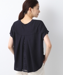 LEPSIM | バックスリットレースプルオーバーSS　802654(Tシャツ/カットソー)