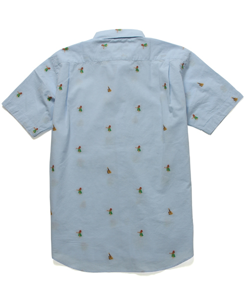 BEAMS（ビームス）の「○BEAMS / オックス ジャカード BD シャツ（シャツ/ブラウス・メンズ・ホワイト/サックスブルー/ブルー系その他・SMALL/MEDIUM/LARGE/X-LARGE）」の4枚目の写真