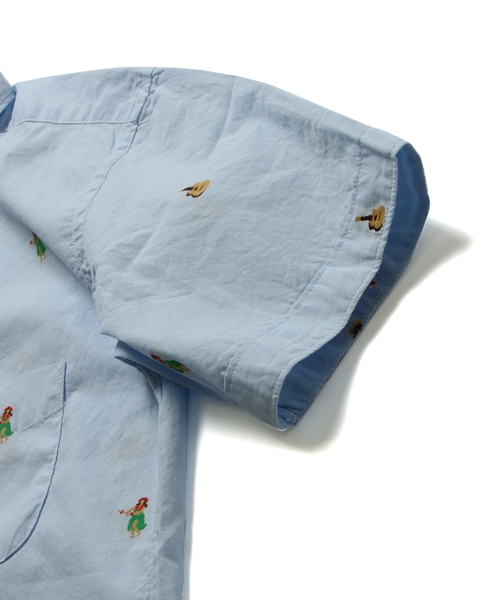 BEAMS（ビームス）の「○BEAMS / オックス ジャカード BD シャツ（シャツ/ブラウス・メンズ・ホワイト/サックスブルー/ブルー系その他・SMALL/MEDIUM/LARGE/X-LARGE）」の6枚目の写真