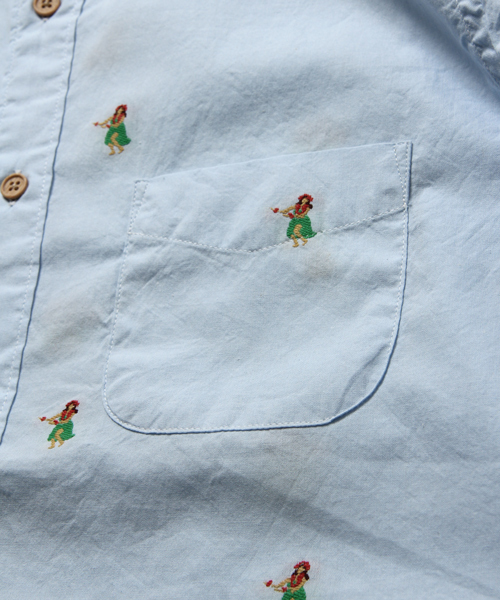 BEAMS（ビームス）の「○BEAMS / オックス ジャカード BD シャツ（シャツ/ブラウス・メンズ・ホワイト/サックスブルー/ブルー系その他・SMALL/MEDIUM/LARGE/X-LARGE）」の7枚目の写真