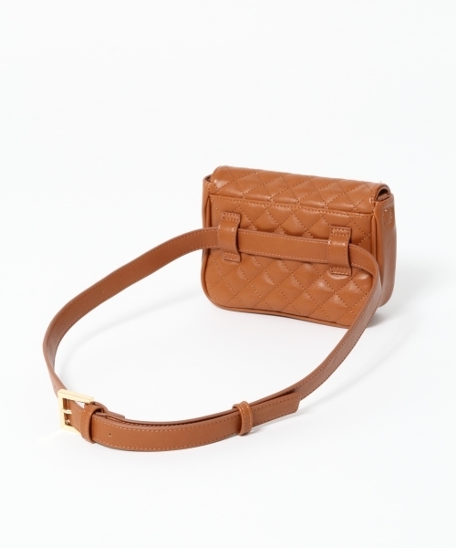 LOWRYS FARM（ローリーズファーム）の「キルティングウエストＢＡＧ　809897（ショルダーバッグ・レディース・アイボリー/ブラック/ブラウン・FREE）」の14枚目の写真