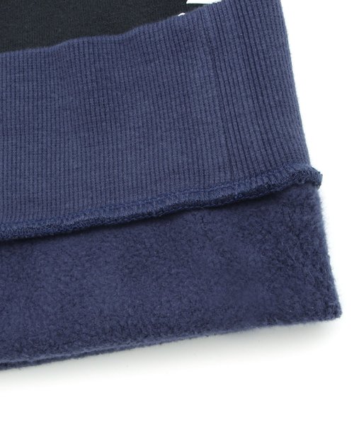 BREEZE（ブリーズ）の「ネット限定 スターロゴトレーナー_裏起毛（スウェット・キッズ・ネイビー/オレンジ/ミント・90/100/110/120/80/130/95/140）」の7枚目の写真