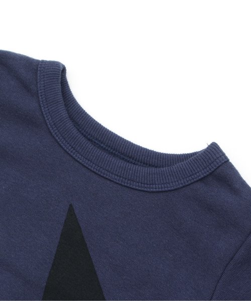 BREEZE（ブリーズ）の「ネット限定 スターロゴトレーナー_裏起毛（スウェット・キッズ・ネイビー/オレンジ/ミント・90/100/110/120/80/130/95/140）」の12枚目の写真