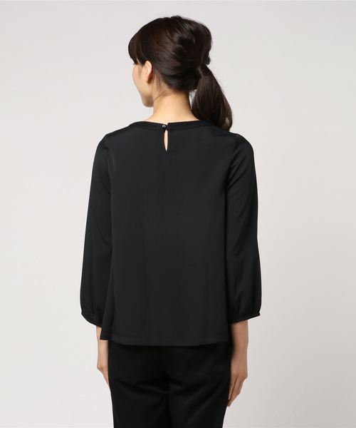 TRUDEA（トルディア）の「重ねレースブラウス（シャツ/ブラウス・レディース・ホワイト/ブラック/ピンク・MEDIUM/LARGE）」の5枚目の写真