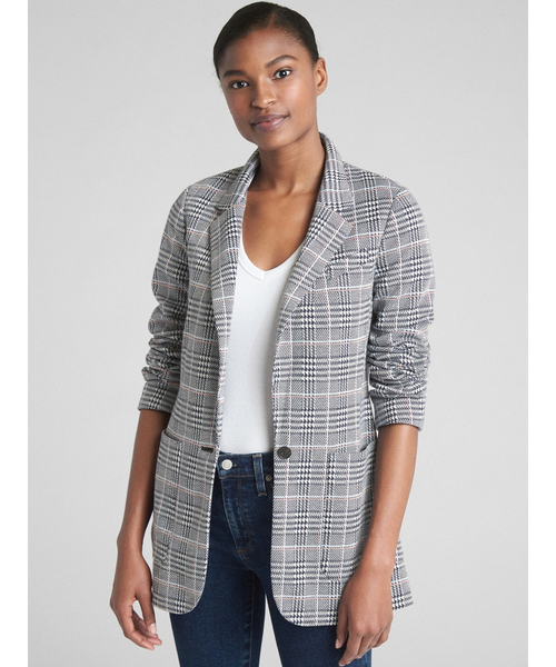 GAP（ギャップ）の「モダン チェックブレザー（テーラードジャケット 
