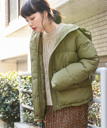 LOWRYS FARM | ナカワタフードブルゾン　819476(ブルゾン)