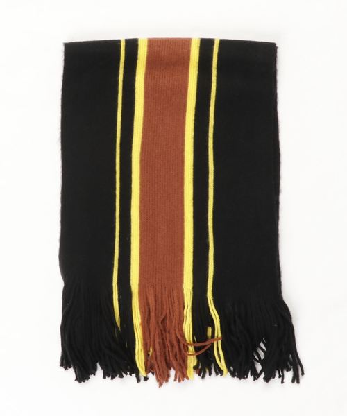 MinoriTY(マイノリティ)の「スクールマフラー ラッセル ライン(マフラー・メンズ・ホワイト/ブラック/ネイビー/グレー/グリーン・FREE)」の7枚目の写真