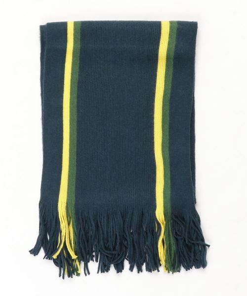 MinoriTY(マイノリティ)の「スクールマフラー ラッセル ライン(マフラー・メンズ・ホワイト/ブラック/ネイビー/グレー/グリーン・FREE)」の8枚目の写真