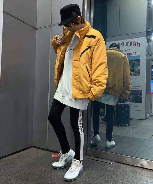 rovtski（ロフトスキー）の「【ビッグシルエット】JOHN Q PT STAND DOWN JKT（ダウンジャケット/コート・レディース・イエロー/ブラック・FREE）」の10枚目の写真
