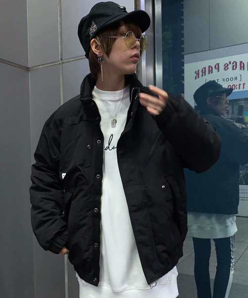 rovtski（ロフトスキー）の「【ビッグシルエット】JOHN Q PT STAND DOWN JKT（ダウンジャケット/コート・レディース・イエロー/ブラック・FREE）」の11枚目の写真