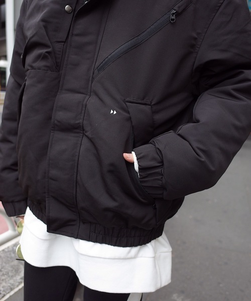 rovtski（ロフトスキー）の「【ビッグシルエット】JOHN Q PT STAND DOWN JKT（ダウンジャケット/コート・レディース・イエロー/ブラック・FREE）」の16枚目の写真