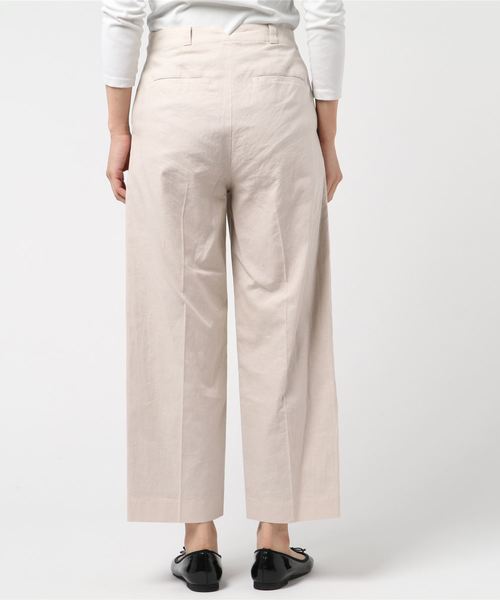 Banner Barrett（バナーバレット）の「COTTON LINEN PT /コットンリネンパンツ（その他パンツ・レディース・ブルー/アイボリー・38/36）」の4枚目の写真