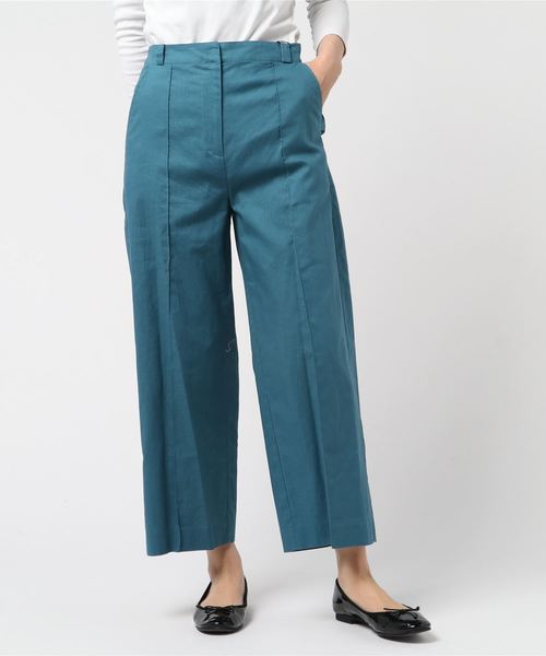 Banner Barrett（バナーバレット）の「COTTON LINEN PT /コットンリネンパンツ（その他パンツ・レディース・ブルー/アイボリー・38/36）」の6枚目の写真