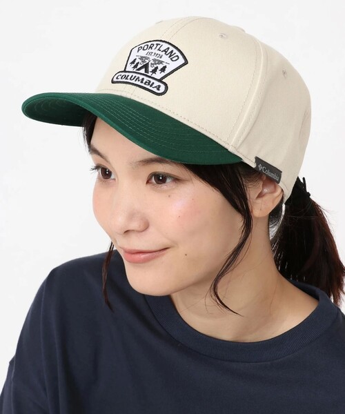 Columbia(コロンビア)の「UVカット ハット・帽子/Columbia ループスパイアーパス キャップ/コロンビア(キャップ・メンズ・カーキ/ホワイト/エンジ/ブラック/グレー/グリーン/ブラック×ブラック/ネイビー/ブラック×グレー/ボルドー/オリーブ/ベージュ/ダークネイビー/クリアブラック/グレー系その他/グリーン系その他/ブルー系その他/グレー系その他2/ベージュ系その他/ブラック系その他/ブラック×ホワイト/ベージュ系その他2/ブラック系その他2/レッド系その他/オフホワイト/ブラック×グリーン/グリーン系その他2/ホワイト系その他/ブラウン系その他/ダークブラウン/ライトグリーン/インディゴブルー/ブラウン系その他2/ブラック系その他3/サンドベージュ/グリーン系その他3/ブラック系その他4/グレー系その他3/ブラック系その他5/ベージュ系その他3/ベージュ系その他4/ブルー系その他2/ブラック系その他6/グレー系その他4/ホワイト×レッド/ブルー系その他3・ONE SIZE)」の5枚目の写真