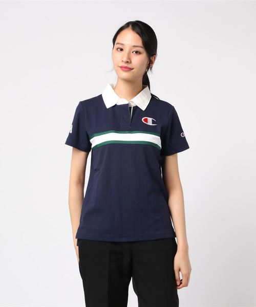 Champion Golf(チャンピオンゴルフ)の「【Champion/チャンピオン】レディース GOLF ポロシャツ(ポロシャツ・レディース・グリーン/レッド/マスタード/ホワイト/ネイビー/ロイヤルブルー・LARGE/MEDIUM)」の4枚目の写真