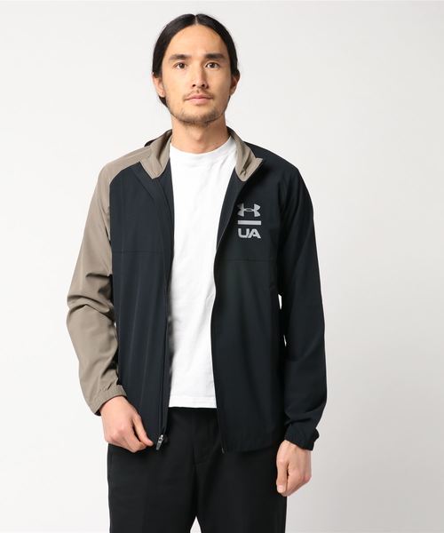 UNDER ARMOUR（アンダーアーマー）の「アンダーアーマー UA Summer Woven FZ Jacket（その他アウター・メンズ・ブラック系その他/ホワイト/ブルーグレー/ブラック・XL/S/M/L/XXL）」の3枚目の写真