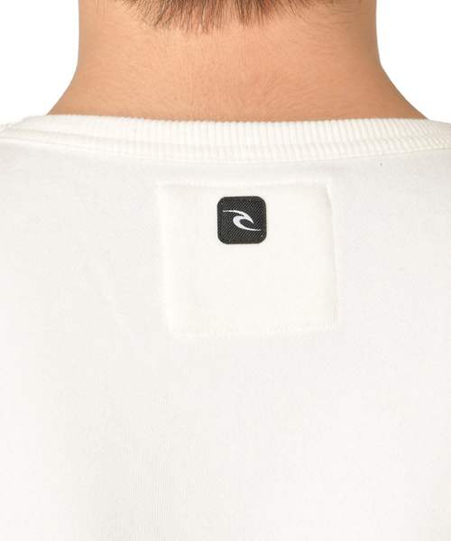 rip curl(リップカール)の「【RIP CURL リップカール】半袖ロゴスウェット / ユニセックス トレーナー / ワンマイルウェア / ルームウェア(スウェット・メンズ・チャコール/ベージュ/ナチュラル・MEDIUM/LARGE)」の17枚目の写真