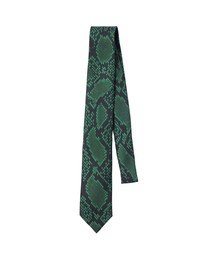 JOHN LAWRENCE SULLIVAN | PYTHON PRINTED SILK NECK TIE(ネクタイ)