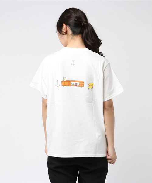 PUNYUS（プニュズ）の「FUGU CAR Tシャツ（Tシャツ/カットソー・レディース・ホワイト/ベージュ/オレンジ・1/2/4/3）」の15枚目の写真
