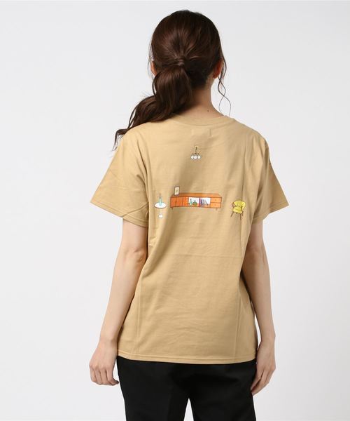 PUNYUS（プニュズ）の「FUGU CAR Tシャツ（Tシャツ/カットソー・レディース・ホワイト/ベージュ/オレンジ・1/2/4/3）」の7枚目の写真