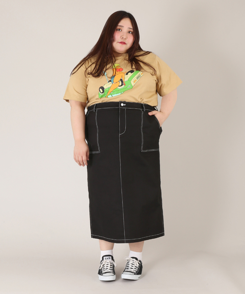 PUNYUS（プニュズ）の「FUGU CAR Tシャツ（Tシャツ/カットソー・レディース・ホワイト/ベージュ/オレンジ・1/2/4/3）」の5枚目の写真