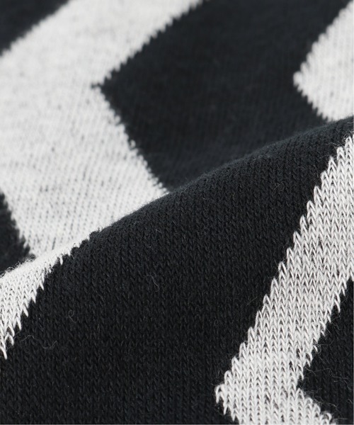 MARCOMONDE(マルコモンド)の「MARCOMONDE / マルコモンド ギザギザソックス(ソックス/靴下・メンズ・カーキ/ブラック/ホワイト系その他・FREE)」の6枚目の写真