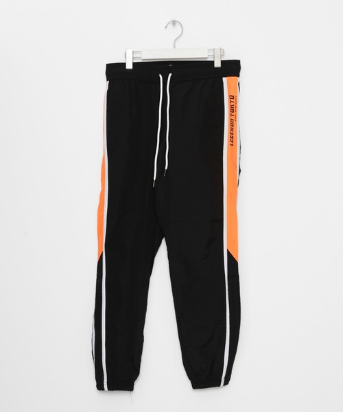 LEGENDA(レジェンダ)の「Side line Nylon Pants(パンツ)」|ブラック
