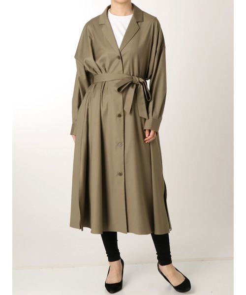 Lagunamoon ラグナムーン の Aラインシャツコート トレンチコート Wear Lagunamoon ラグナムーン の Aラインシャツコート トレンチコート Wear