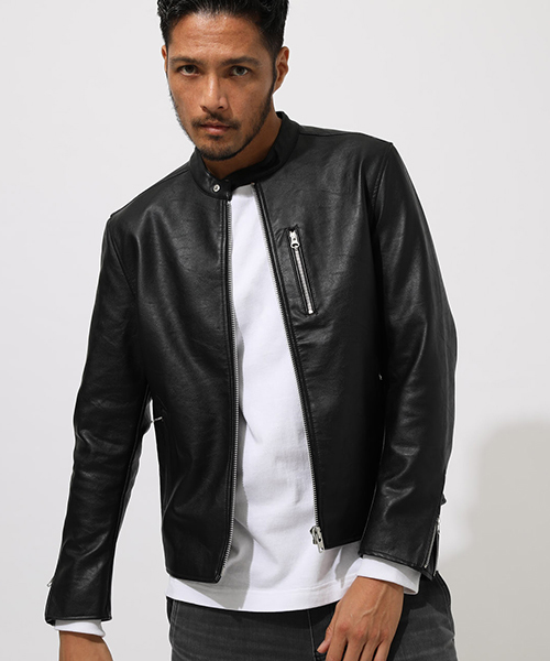 MOUSSY（アズールバイマウジー）のファッション 【セール】 LEATHER｜AZUL RIDERS フェイク