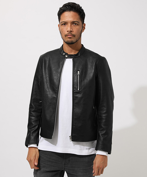 MOUSSY（アズールバイマウジー）のファッション 【セール】 LEATHER｜AZUL RIDERS フェイク