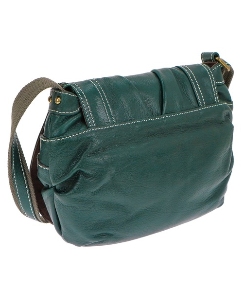 Le cheval aile（シュヴァルエレ）の「Le cheval aile commodite shoulderbag シュヴァルエレ コモディテ ロングショルダーバッグ ショルダーバッグ　TUG002 レディース（ショルダーバッグ・レディース・グリーン/ラベンダー/オレンジ・FREE）」の7枚目の写真