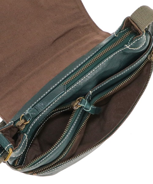 Le cheval aile（シュヴァルエレ）の「Le cheval aile commodite shoulderbag シュヴァルエレ コモディテ ロングショルダーバッグ ショルダーバッグ　TUG002 レディース（ショルダーバッグ・レディース・グリーン/ラベンダー/オレンジ・FREE）」の10枚目の写真
