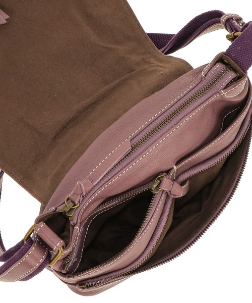 Le cheval aile（シュヴァルエレ）の「Le cheval aile commodite shoulderbag シュヴァルエレ コモディテ ロングショルダーバッグ ショルダーバッグ　TUG002 レディース（ショルダーバッグ・レディース・グリーン/ラベンダー/オレンジ・FREE）」の15枚目の写真