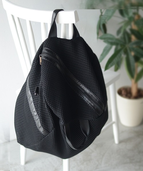 【セール】メッシュ3wayリュックサック（バックパック/リュック）｜VitaFelice（ヴィータフェリーチェ） 7,700円