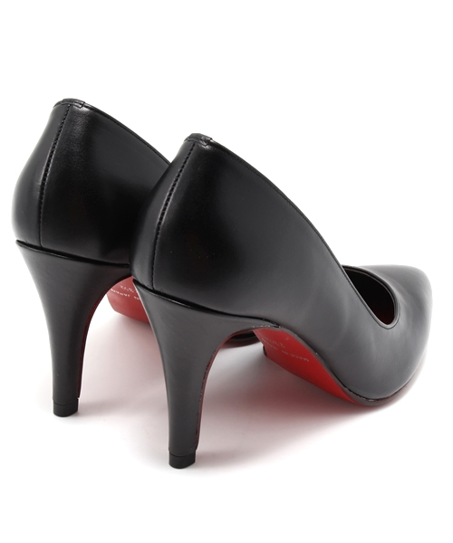 LOVELESS WOMENS（ラブレス　ウィメンズ）の「【LOVELESS】WOMENS レザーポインテッドパンプス（パンプス・レディース・ブラック/レッド・22.5/24.5/23.5）」の5枚目の写真