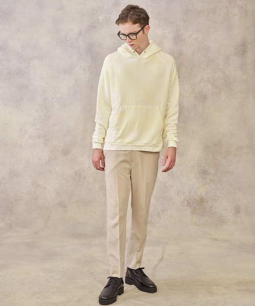 PUBLIC TOKYO（パブリックトウキョウ）の「ハンドタイダイパーカー（パーカー・メンズ・サックスブルー/イエロー・2/1）」の9枚目の写真