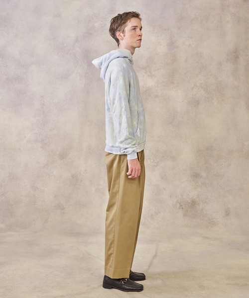 PUBLIC TOKYO（パブリックトウキョウ）の「ハンドタイダイパーカー（パーカー・メンズ・サックスブルー/イエロー・2/1）」の19枚目の写真