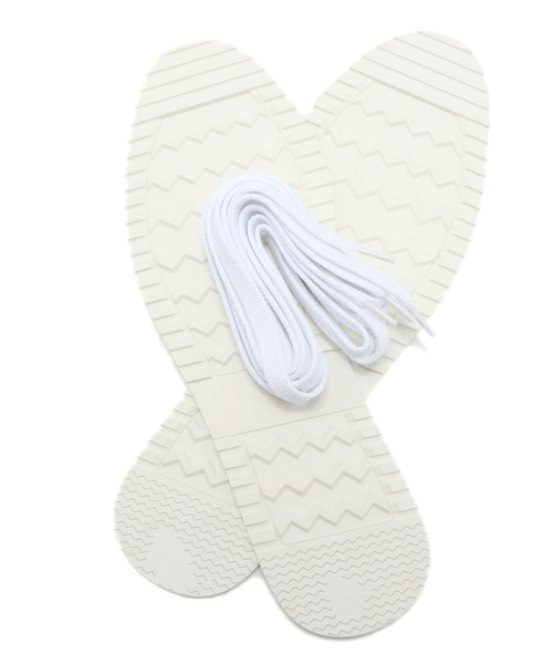 WHO'S WHO gallery（フーズフーギャラリー）の「【RE:LAX】Lux Star（スニーカー・メンズ・ライトグレー/ホワイト・MEDIUM/SMALL/LARGE）」の10枚目の写真