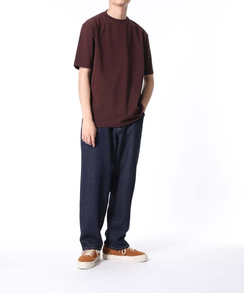ADAM ET ROPE'(アダムエロペ)の「【30th】BRUSHED HIGH-TWIST COTTON T-SHIRT(Tシャツ/カットソー・メンズ・ホワイト/ブラック/ダークブラウン・M/L)」の11枚目の写真