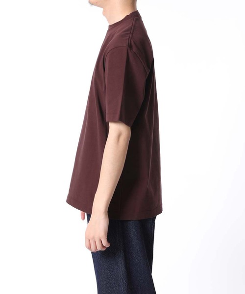 ADAM ET ROPE'(アダムエロペ)の「【30th】BRUSHED HIGH-TWIST COTTON T-SHIRT(Tシャツ/カットソー・メンズ・ホワイト/ブラック/ダークブラウン・M/L)」の13枚目の写真