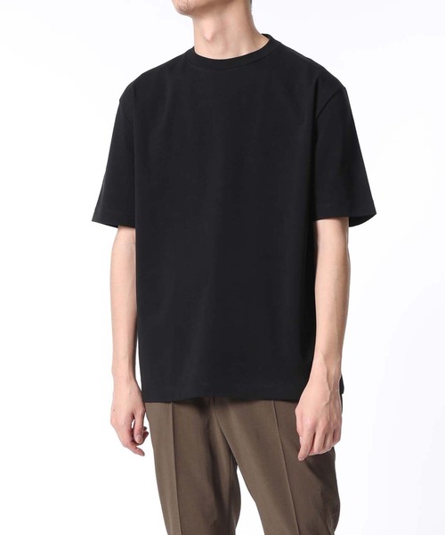 ADAM ET ROPE'(アダムエロペ)の「【30th】BRUSHED HIGH-TWIST COTTON T-SHIRT(Tシャツ/カットソー・メンズ・ホワイト/ブラック/ダークブラウン・M/L)」の22枚目の写真