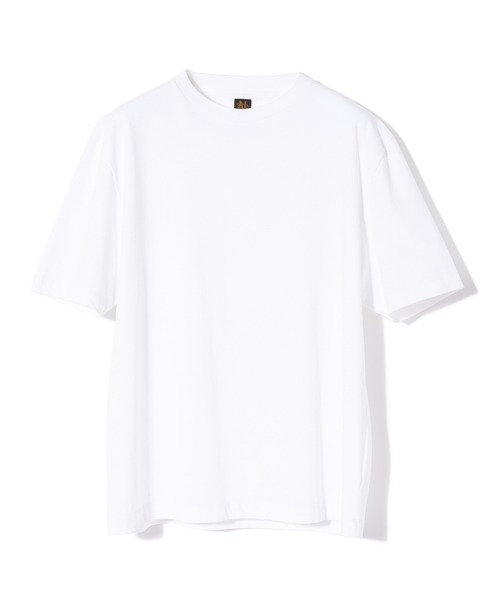 ADAM ET ROPE'(アダムエロペ)の「【30th】BRUSHED HIGH-TWIST COTTON T-SHIRT(Tシャツ/カットソー・メンズ・ホワイト/ブラック/ダークブラウン・M/L)」の16枚目の写真