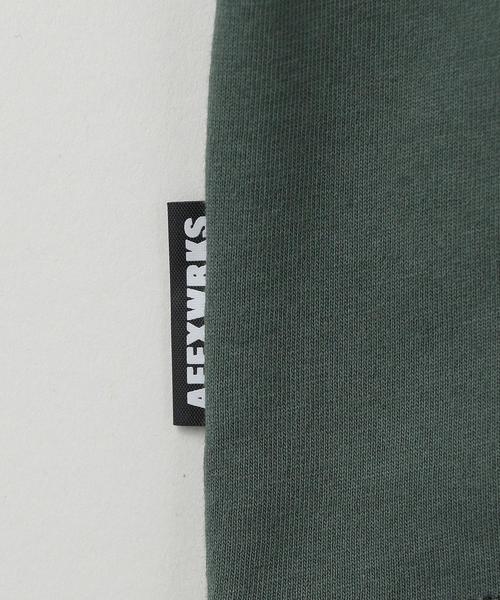 AFFIX(表示禁止)(アフィックス)の「AFFIX(アフィックス)BANNER T-SHIRT(Tシャツ/カットソー・メンズ・ダークグレー・LARGE/SMALL/MEDIUM)」の3枚目の写真