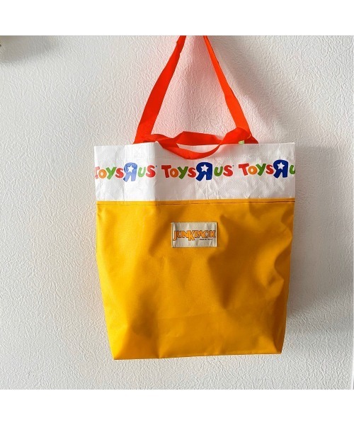 JUNKPACK（ジャンクパック）の「【JUNKPACK】ジャンクパック TOTE BAG S（トートバッグ・メンズ・ブラック/レッド/イエロー/ブルー/ベージュ・FREE）」の5枚目の写真