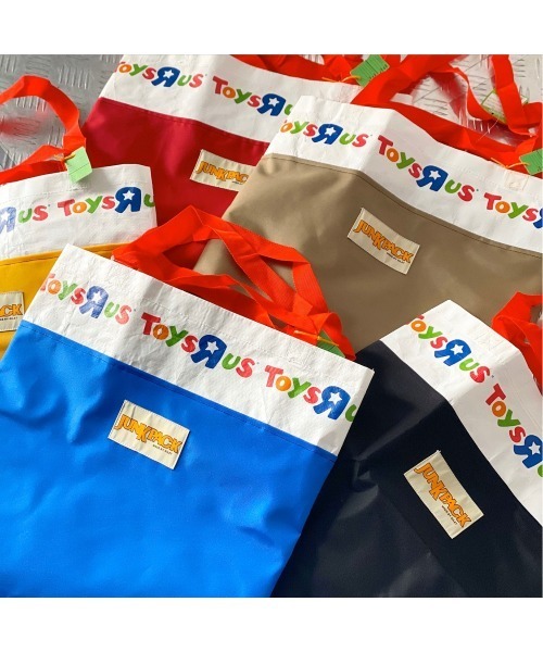 JUNKPACK（ジャンクパック）の「【JUNKPACK】ジャンクパック TOTE BAG S（トートバッグ・メンズ・ブラック/レッド/イエロー/ブルー/ベージュ・FREE）」の6枚目の写真