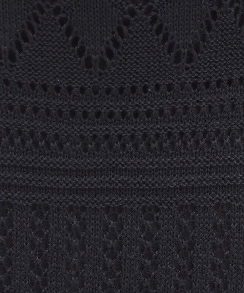 PairPair（ペアペア）の「透かし編みニットスカート（スカート・レディース・ブラック/アイボリー/モカ・FREE）」の11枚目の写真