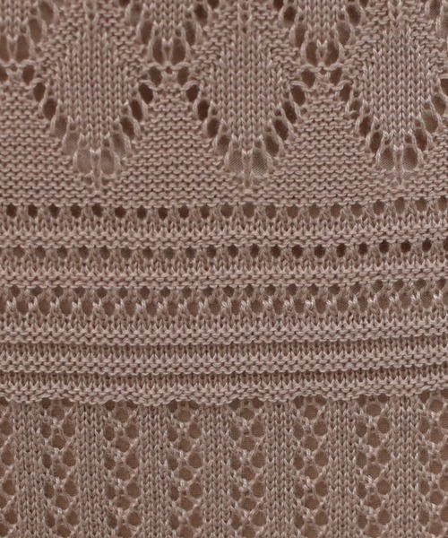 PairPair（ペアペア）の「透かし編みニットスカート（スカート・レディース・ブラック/アイボリー/モカ・FREE）」の17枚目の写真