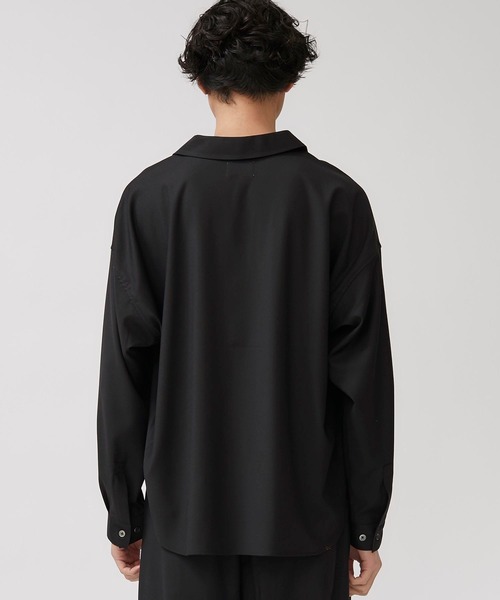 STUDIOUS SELECT（ステュディオスセレクト）の「【superNova】ビッグシャツ2（シャツ/ブラウス・メンズ・ブラック・S/M）」の8枚目の写真