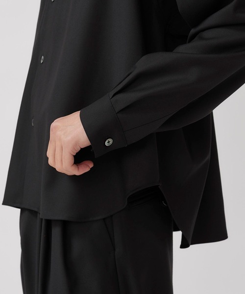STUDIOUS SELECT（ステュディオスセレクト）の「【superNova】ビッグシャツ2（シャツ/ブラウス・メンズ・ブラック・S/M）」の4枚目の写真