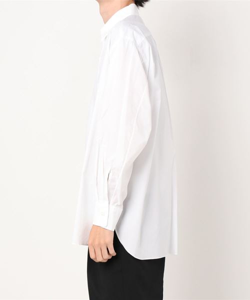 markaware(マーカウェア)の「【markaware/marka】COMFORT FIT SHIRT/A20C-09SH01C(シャツ/ブラウス・メンズ・ホワイト/サックスブルー・1/2)」の13枚目の写真